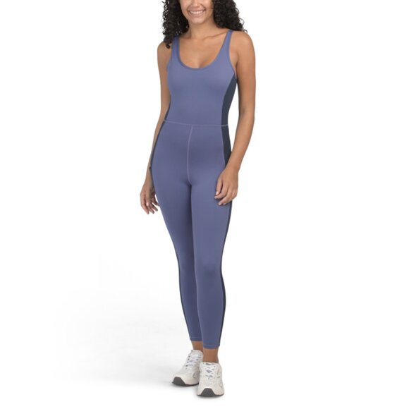 THE NORTH FACE Cave Blue Dune Sky Sleeveless Active Jumpsuit - Picture 1 of 2